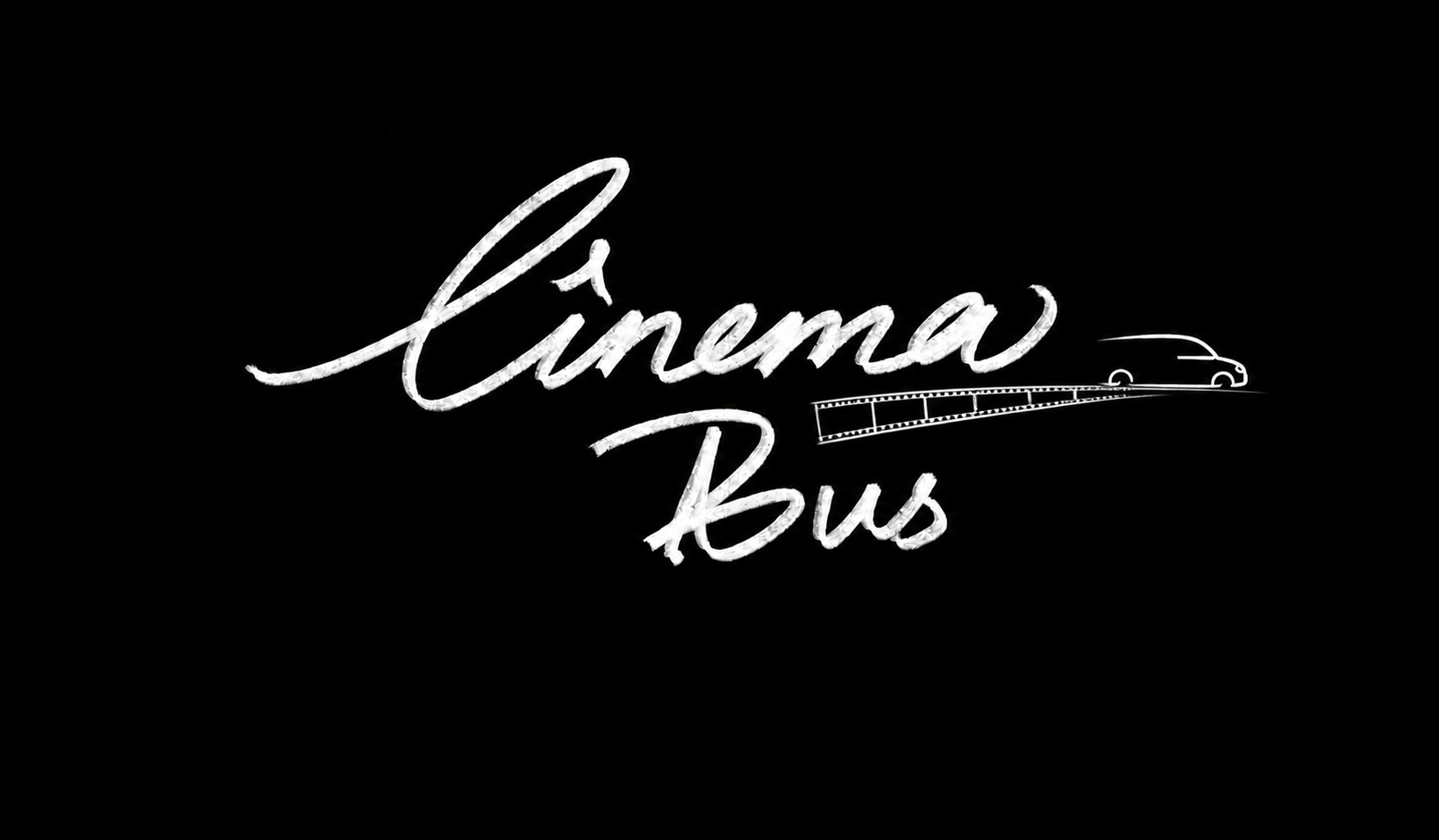 Cinema Bus 手绘签名